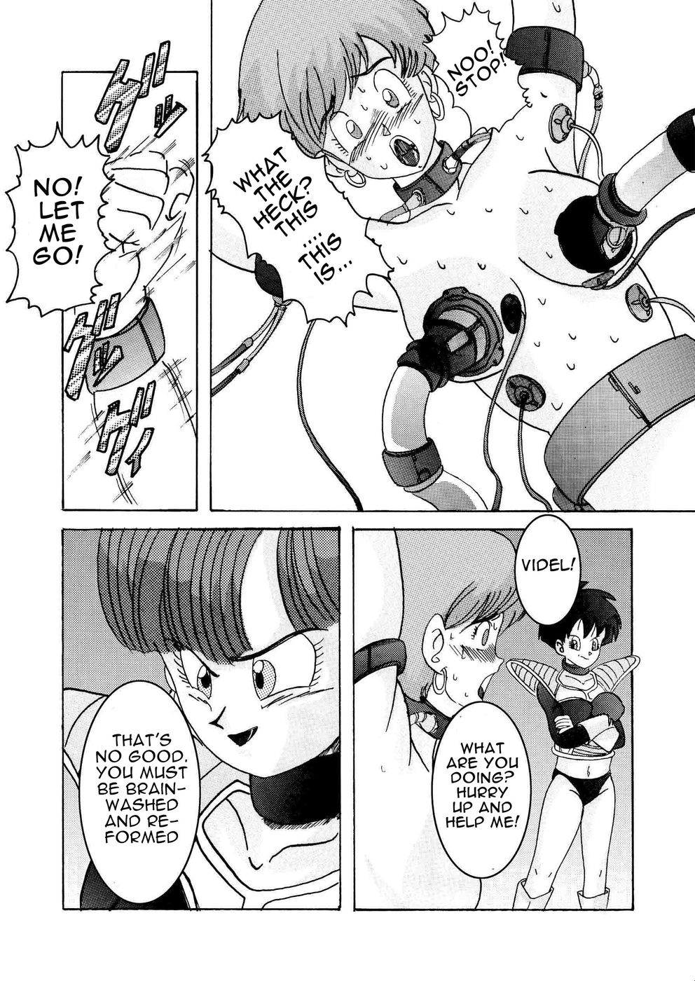 Hentai Manga Comic-Tanjou!! Aku no Onna San Senshi Erasa Chichi Lunch Sennou Kaizou Keikaku-v22m-Read-12